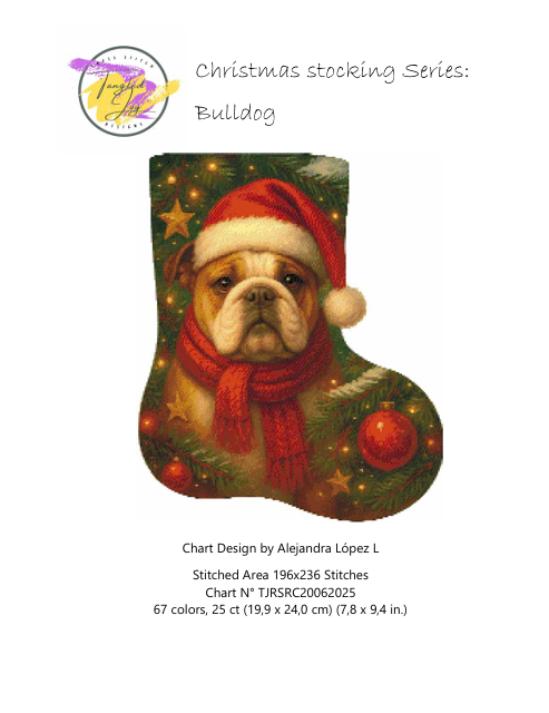 Bota Navideña Bulldog