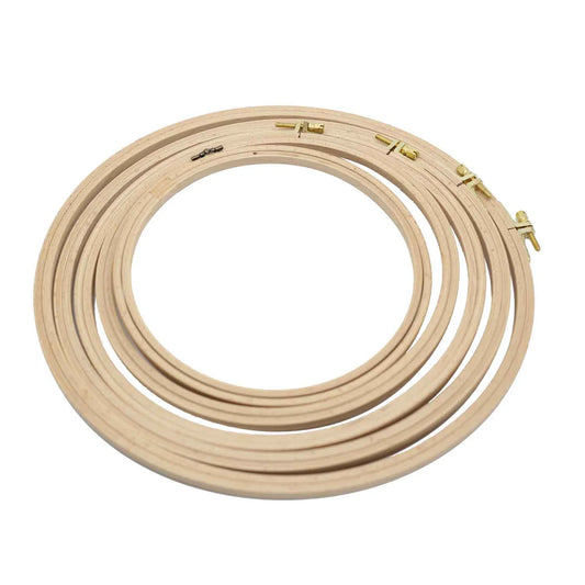 Bastidor bordado circular madera NURGE